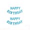 Happy Birthday Self-Inflating Balloon Banner Party Decoration